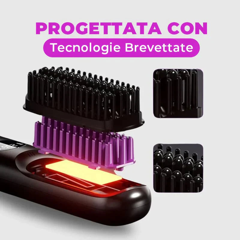 IvoryComb™ Spazzola Styling Senza Fili