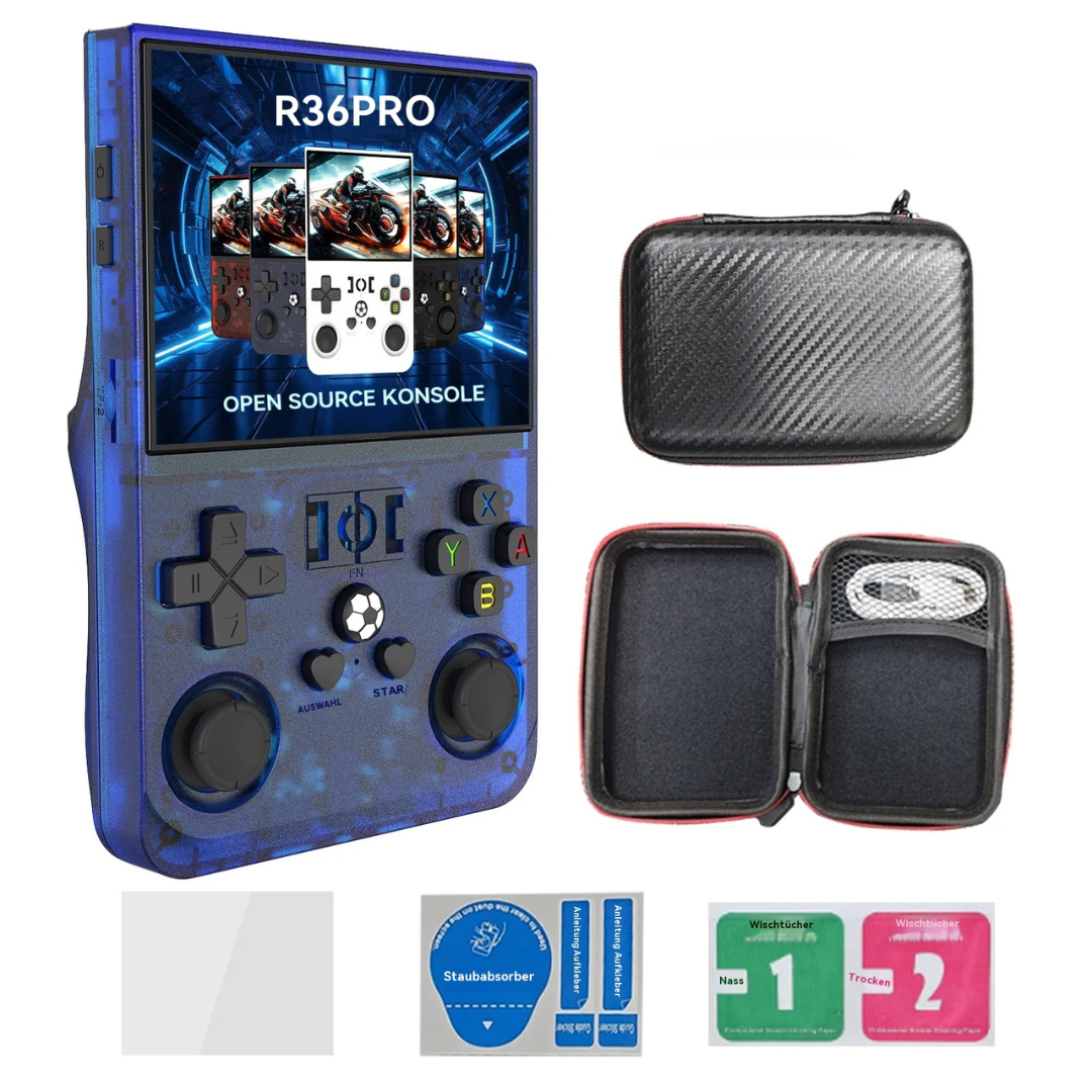 Retro Handheld Konsole R36Pro | Tragbare Videospielkonsole