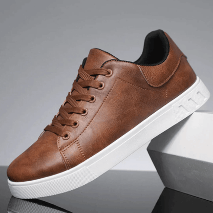 Ludion | Leder-Sneaker mit klassischem Schnürdesign