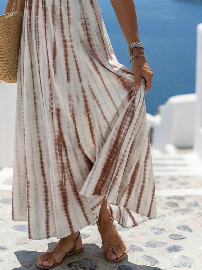 Karys | Vestido Midi de Teñido Suave y Corte Casual