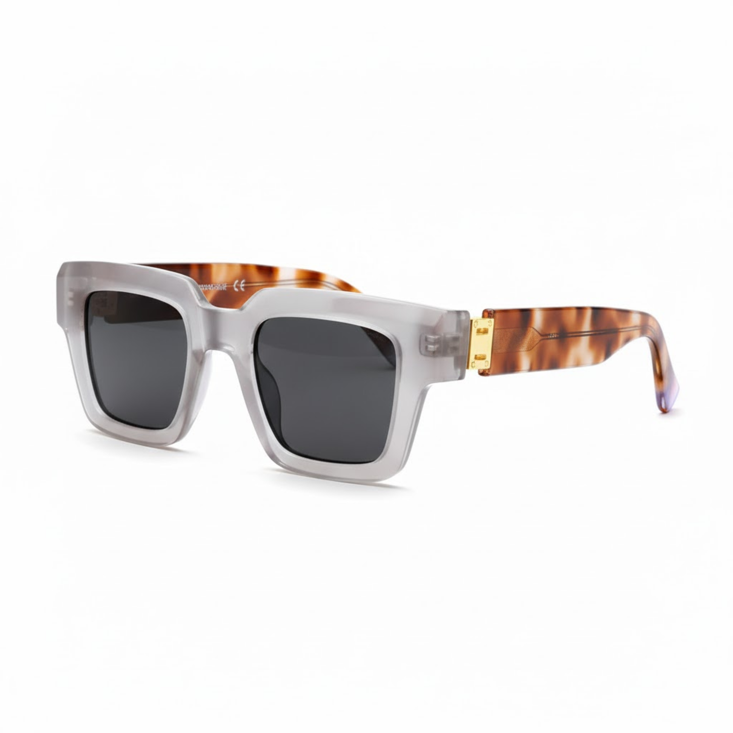 Lunettes de soleil carrées rétro avec verres photochromiques et protection UV400