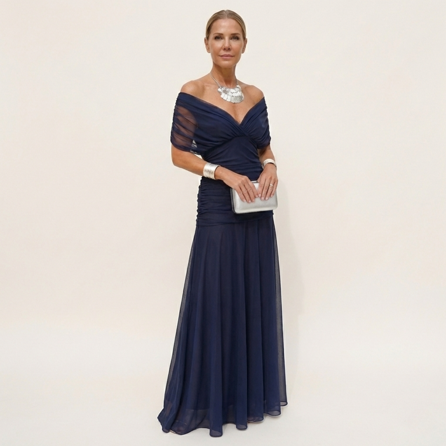 Alondra™ | Robe Longue Florale avec Décolleté en V