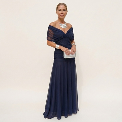 Alondra™ | Robe Longue Florale avec Décolleté en V