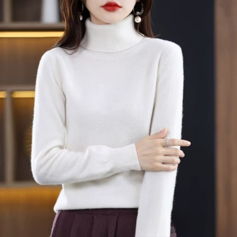 Kiara - Long sleeve sweater with turtleneck