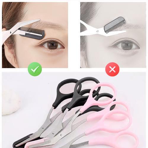BrowScissor™ – Schere zum präzisen Trimmen der Augenbrauen für Profis [50% Rabatt]