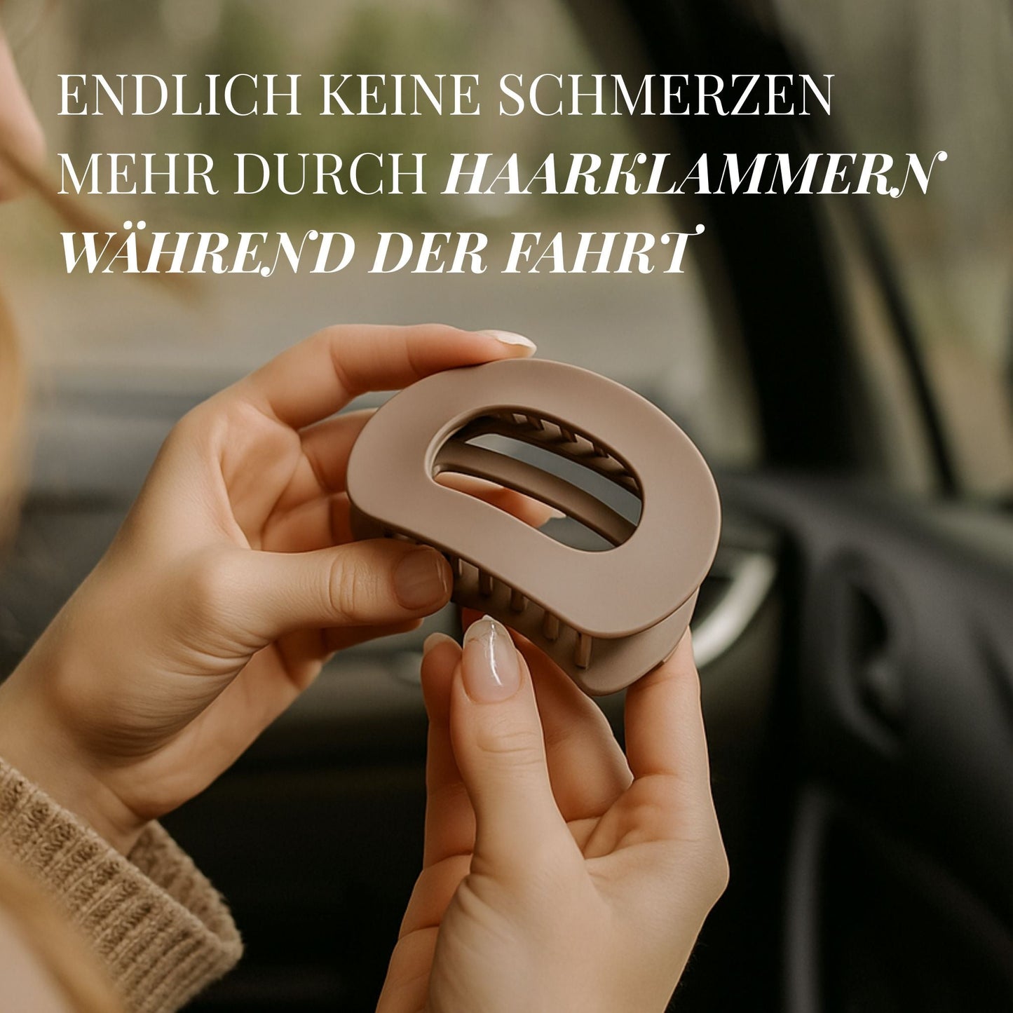 COMFORVA | HAARKLAMMERN OHNE DRUCKSTELLEN