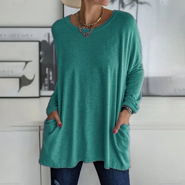 Rissa – Women’s Relaxed Fit Long Sleeve Top
