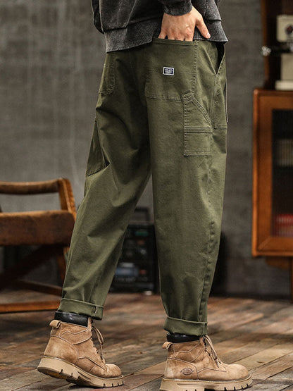 Kaj - Vintage-inspirerede casual utility-bukser