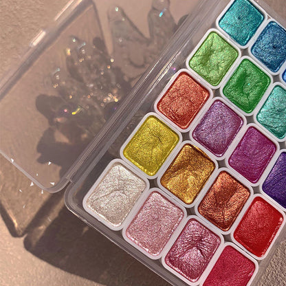 AcrylicPalet™ | Sparkling colours that bring watercolours to life (20 colours)