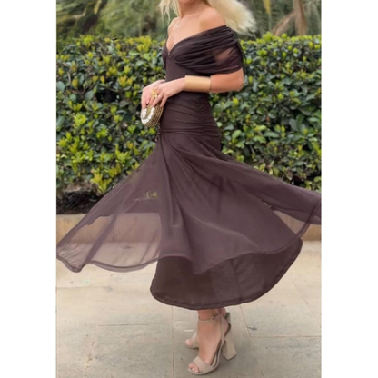 Mesh Floral Dress