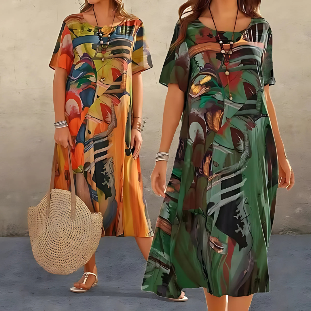 Elegant Floral Dress