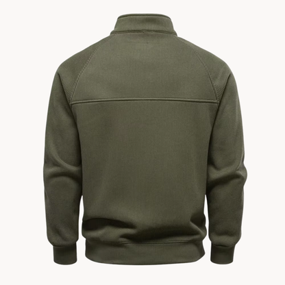 Matteo – Mens Cotton Blend Quarter Zip Jumper