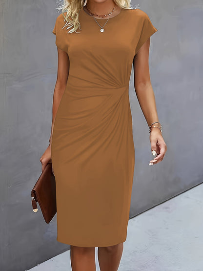 Christina - Elegant kjole med knutebånd for damer