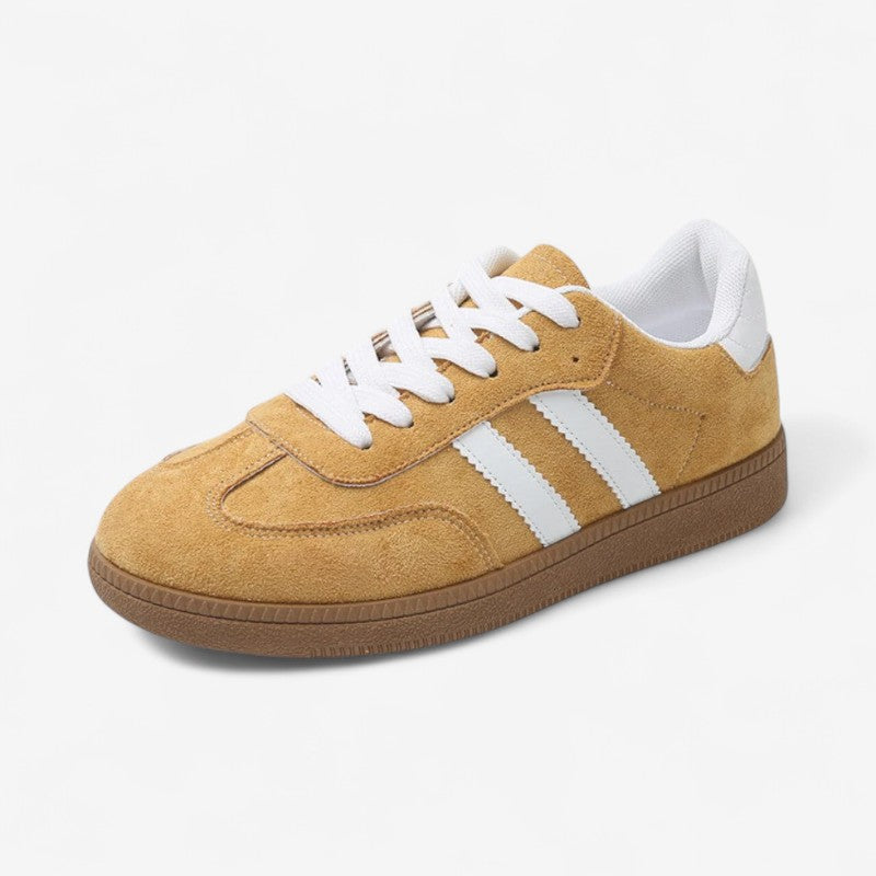 Katherine – Sneakers met Vetersluiting en Ronde Neus en slip on ontwerp
