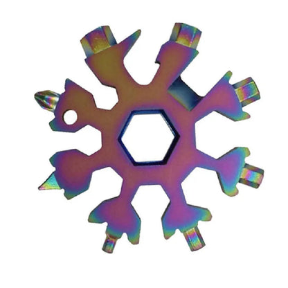 TITANForge™ Multi-Tool Snowflake — Your Pocket Power for Instant Fixes and Limitless Confidence