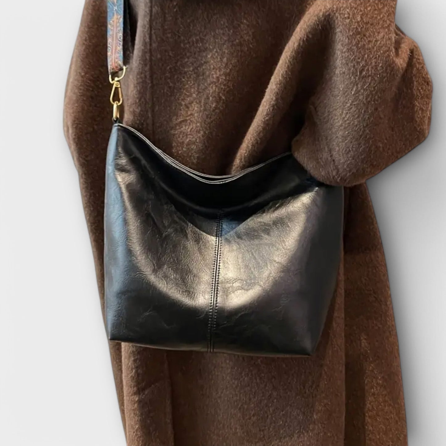 Shoulder Bag with Unique Strap