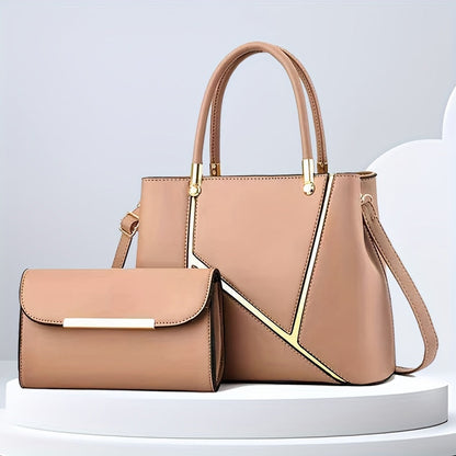 Louna – Ensemble sac à main deux pièces avec sac et pochette femme
