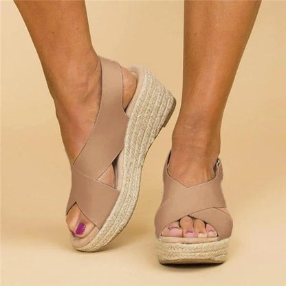 Women’s Wedge Sandals Comfortable Lightweight Breathable Summer Elegant Casual Stylish Footwear
