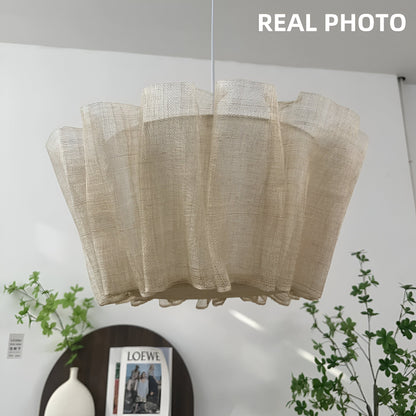 Solmara - Nordic Crème Stoffen Hanglamp