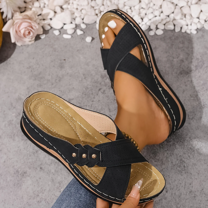 Lina | Orthopaedic Wedge Sandals