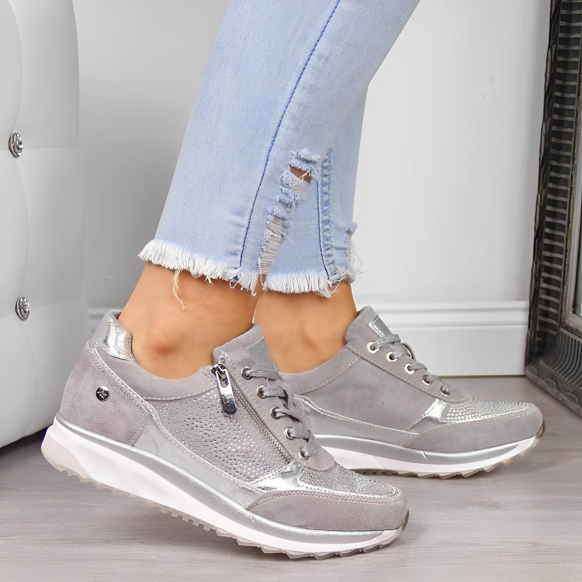 Pro Shoes - Buty sportowe z zamkiem