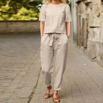 Charm™ - Elegancki Zestaw Dwuczęściowy do Relaksu