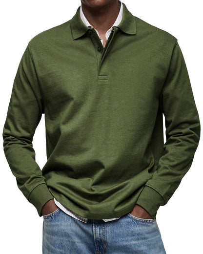 Lenoir - Chemise Poloshirt Casual à Manches Longues