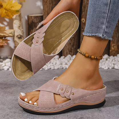 Lina | Orthopaedic Wedge Sandals