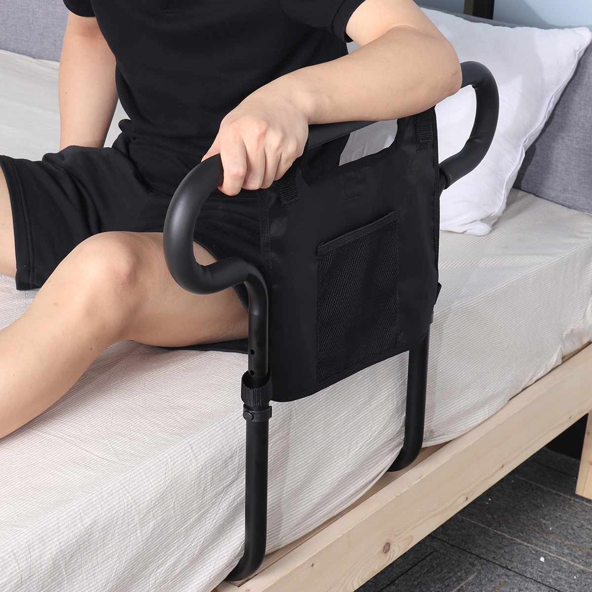 Bed Safety Rail for Seniors – Support for Elderly Assistance