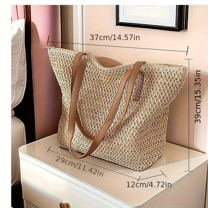 The Riviera Woven Tote