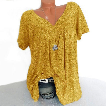 Talisyn - Blusa in lino dal tocco morbido