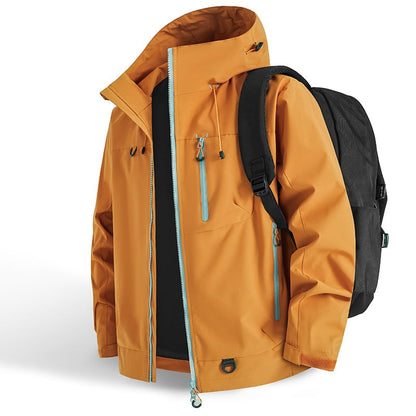 Wasserdichte Jacke für Outdoor-Abenteuer und den Stadtverkehr