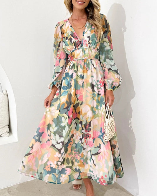 Elegant Floral Dress – Timeless Bloom for Every Occasion