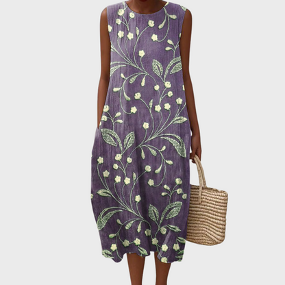 Cristina - Vestido informal con estampado floral