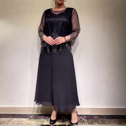 Eiriana - Elegant Midi Dress