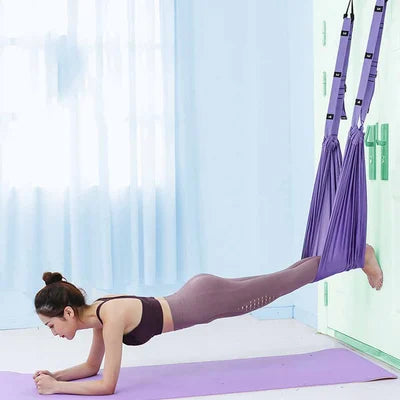 Luft-Yoga-Seil für Rückenschmerzen