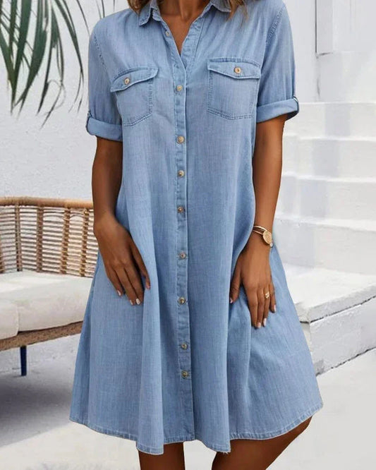 Élise | Robe Manches Courtes