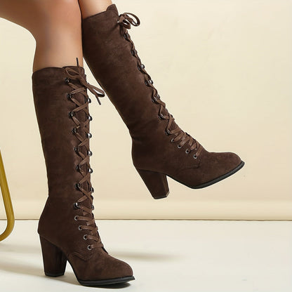 Lucia - Chic, Fashion-Forward Knee-High Boots