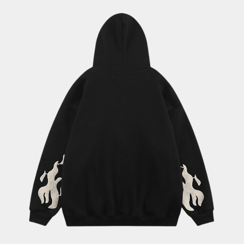 Oversized Zipper Hoodie for Women and Men