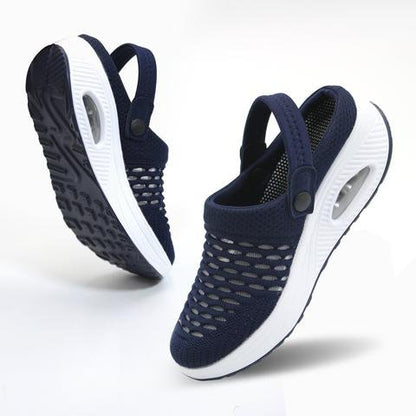 Kecha | Bequeme Slip-On Sneaker mit Strickobermaterial