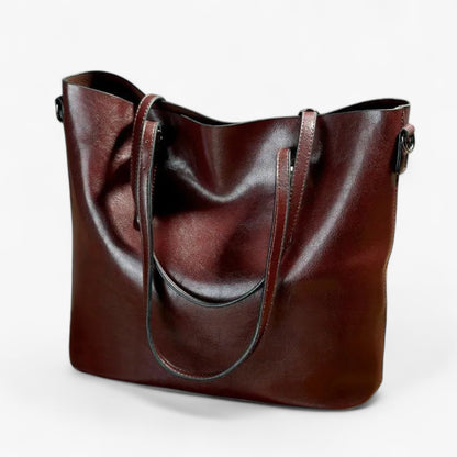 Skuldertaske Camel - Vin - bags - {{ product_tags }