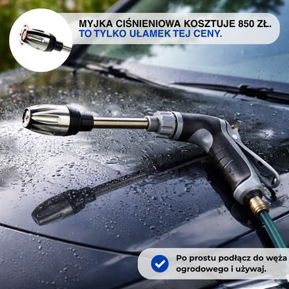 Końcówka ciśnieniowa do węża ogrodowego – mocne czyszczenie pod wysokim ciśnieniem