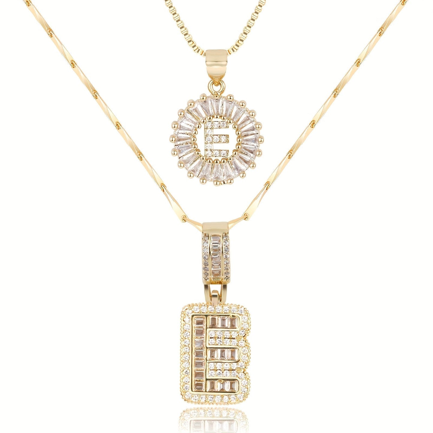 GemLetter Ketting - Initiaal Hanger met Luxe Glans