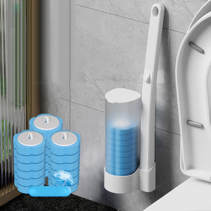 PureScrub – Hygienische, berührungsfreie Toilettenreinigung mit frischen Schwammköpfen