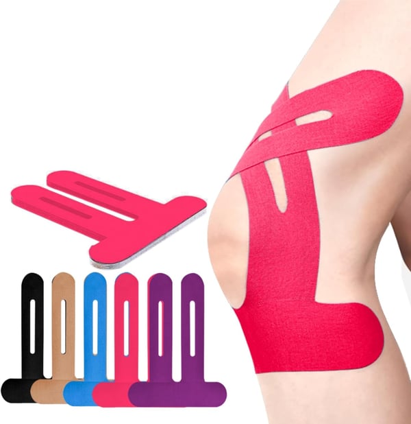 FlexiKnee – Precut Kinesiology Strips for Pain Free Motion