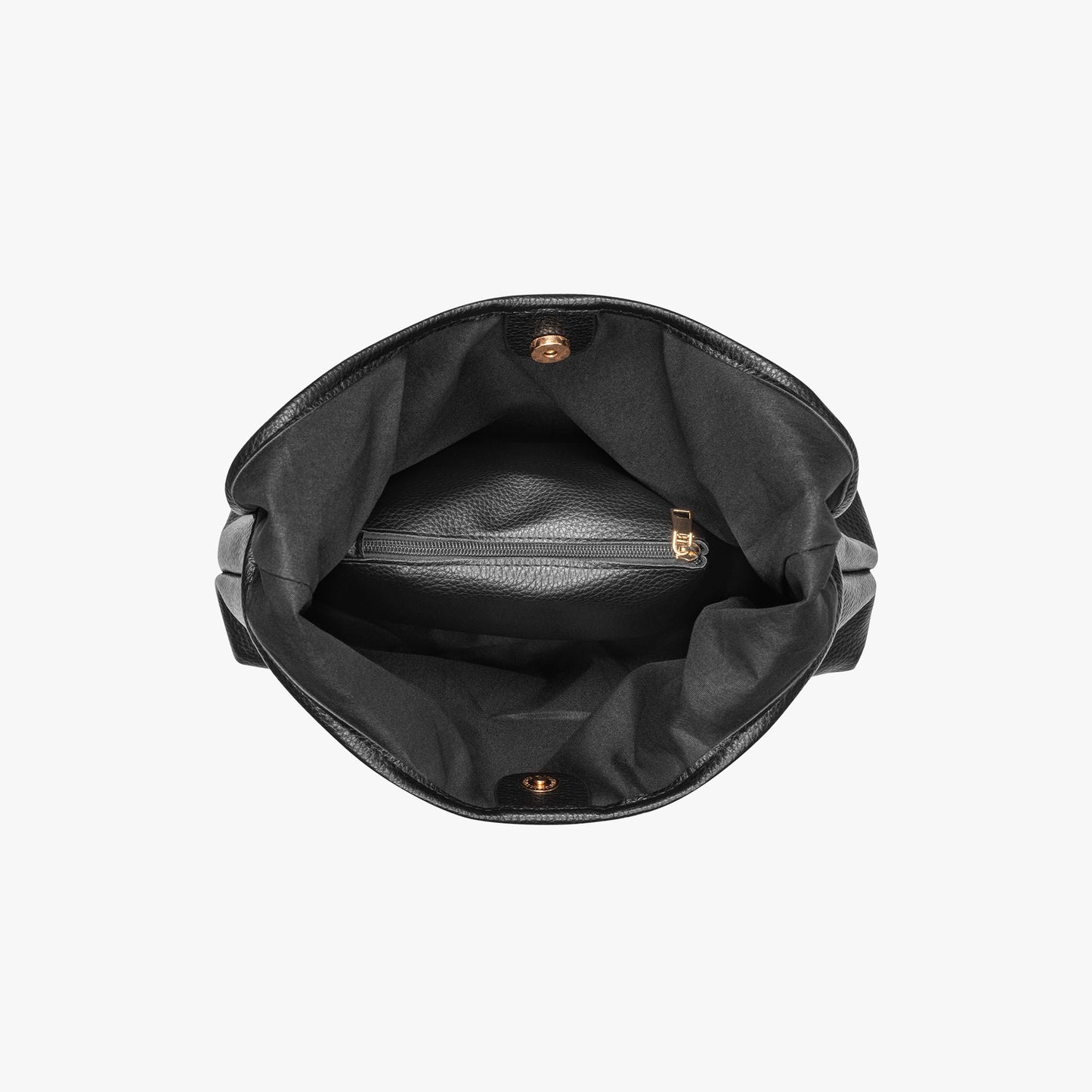Vegane Leder-Hobo-Tasche mit Schulterriemen