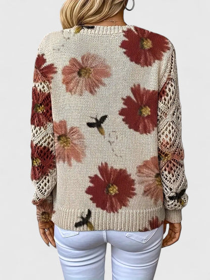 Lavoisier™ | Aurélie - Cardigan Floral Léger