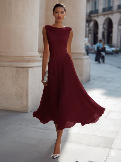Damen Elegantes Hochzeitskleid | Midi