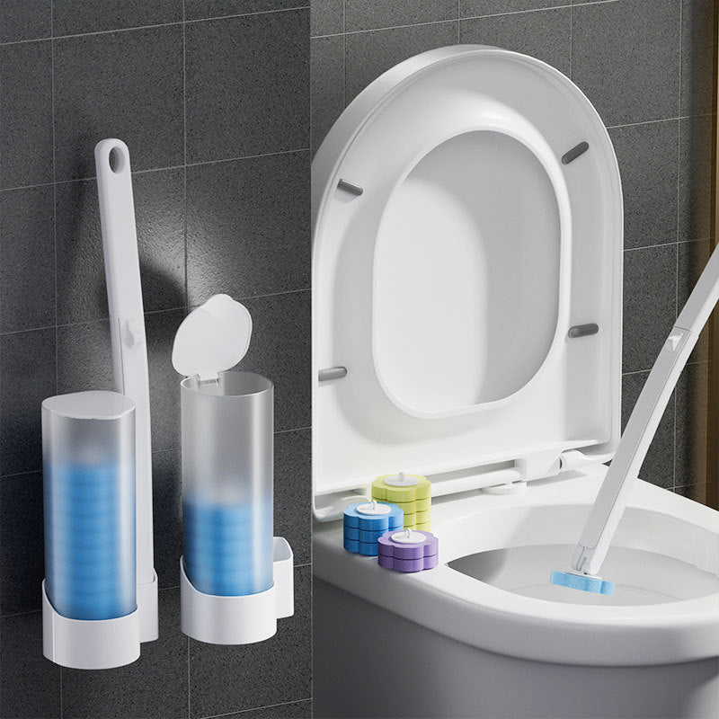 PureScrub – Hygienische, berührungsfreie Toilettenreinigung mit frischen Schwammköpfen