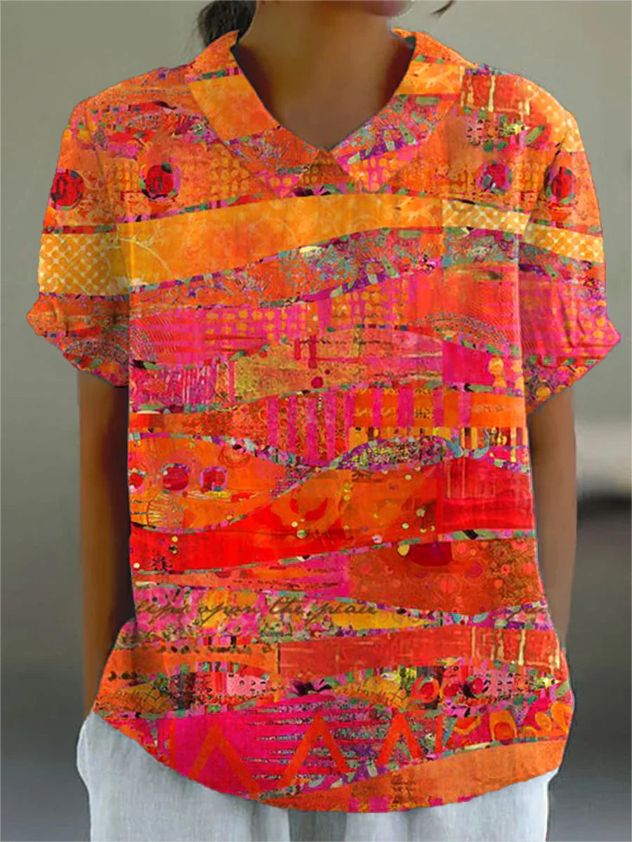 Daisy | Effortless print shirt